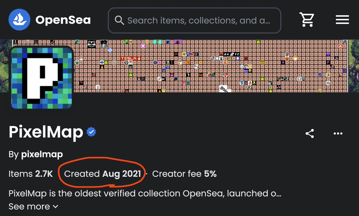 LeonidasNFT's tweet photo. 1/ Petition for @opensea to fix the incorrect creation dates on these 20 Historical NFT collections. 🧵

Retweet to sign. https://t.co/dWAWHLGaHO
