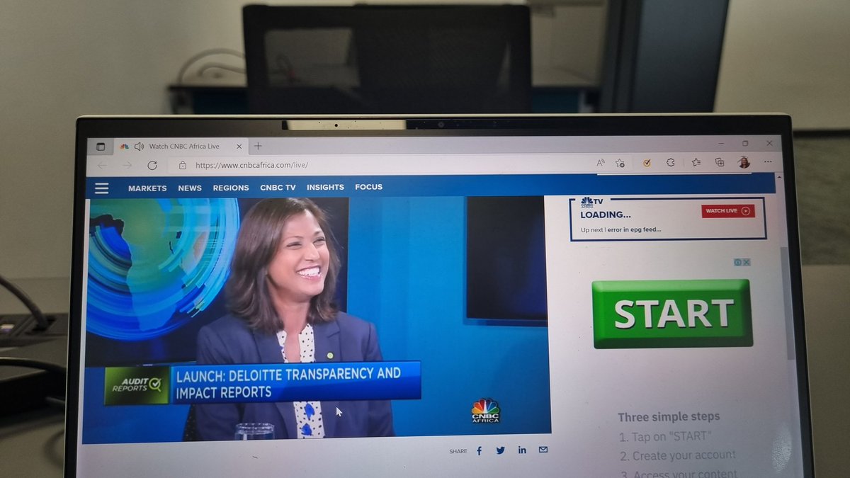 Deloitte leaders talking about important matters to Deloitte and the Africa continent. "We talk towards the fire" #DeloitteAfrica22