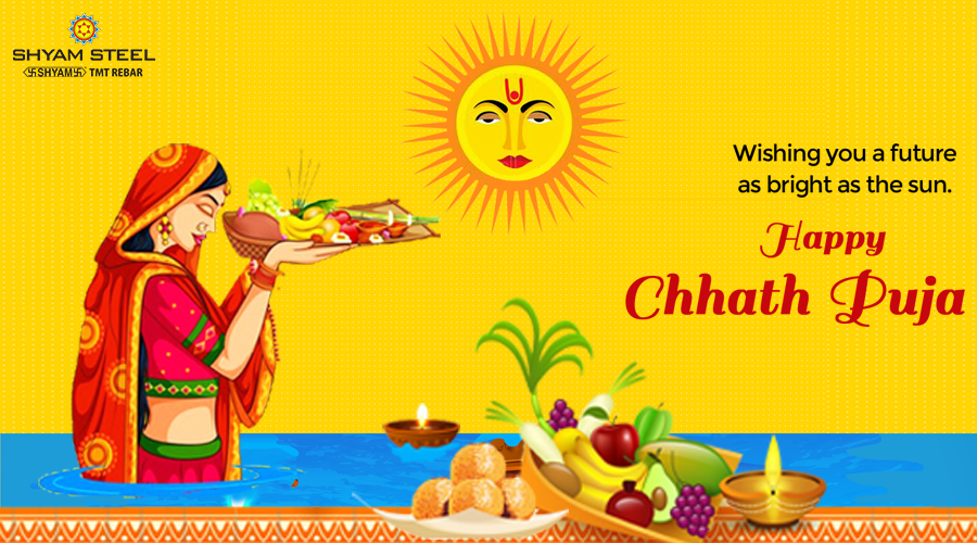 shyamsteel's tweet photo. May the Sun God fulfill all your wishes and brighten your life with heath, peace and prosperity. Shyam Steel wishes you and your family a very Happy Chhath Puja.

#HappyChhathPuja #ChhathPuja #ChhathPuja2022 #ShyamSteel #TMTBars #flexiSTRONG #Hamesha_Ke_Liye_Strong https://t.co/JIi13bFxzg