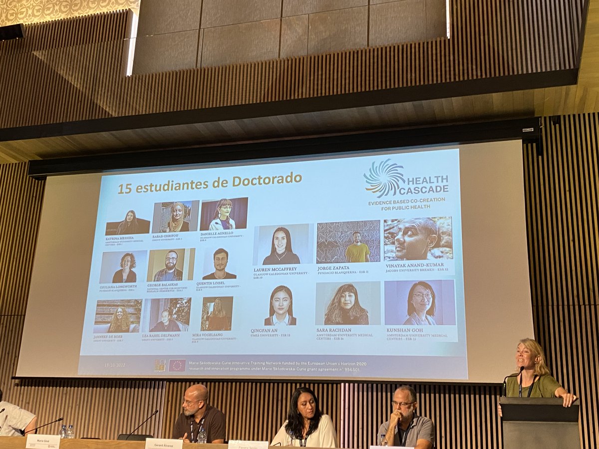 GinGarriga's tweet photo. Happy to talk about co-creation at the annual meeting of Cochrane Iberoamérica @CochraneIberoam Great meeting and interesting research from all the speakers. @health_cascade @BlanquernaFPCEE #CocreationMasterclass22 #cocreation https://t.co/DmBxgxx0Hr