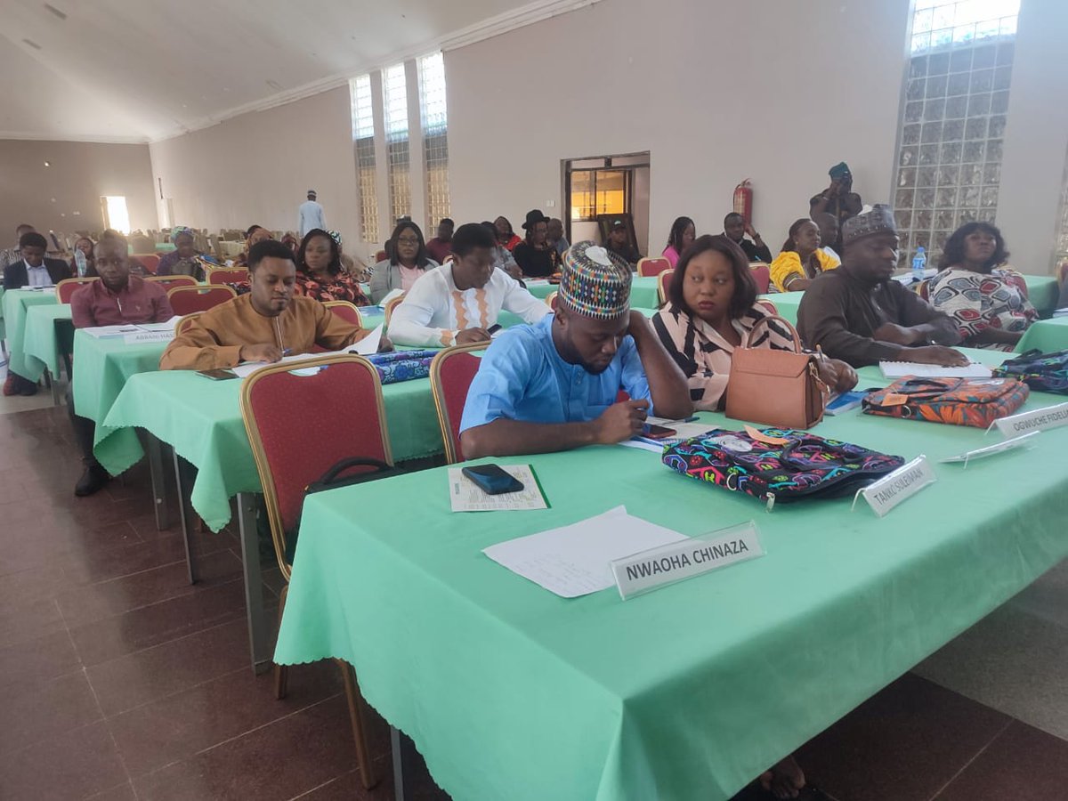 NgProductivity's tweet photo. The Director/Head, Productivity Capability Building Department, Dr. (Mrs.) Titilola Oshati presenting her speech to the participants. #NPC #Productivity #ngproductivity #NPCmediateam https://t.co/9U7ohdJzfW