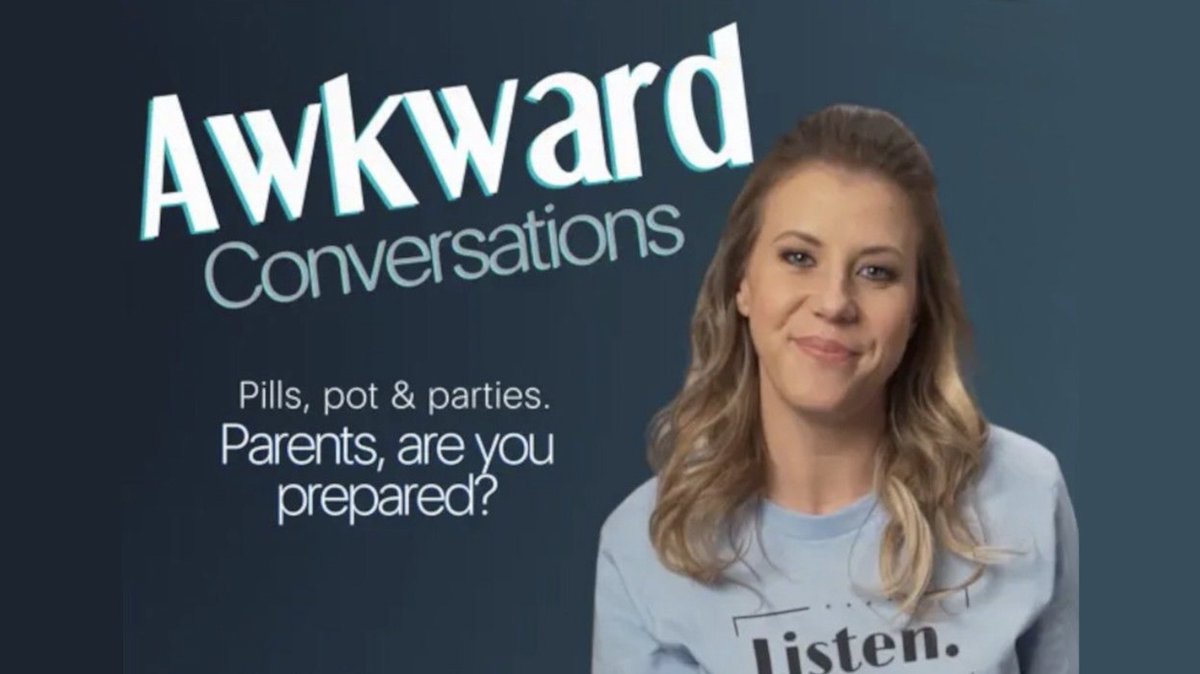 DEAHQ's tweet photo. Next episode of #AwkwardConversations w/ ABC Full House/Netflix Fuller House @JodieSweetin covers peer pressure which is responsible for a majority of teens' drug use problems.  Learn how to tailor this awkward conversation.

Watch now at: https://t.co/5I80w7B87A https://t.co/bjFerFLUUs
