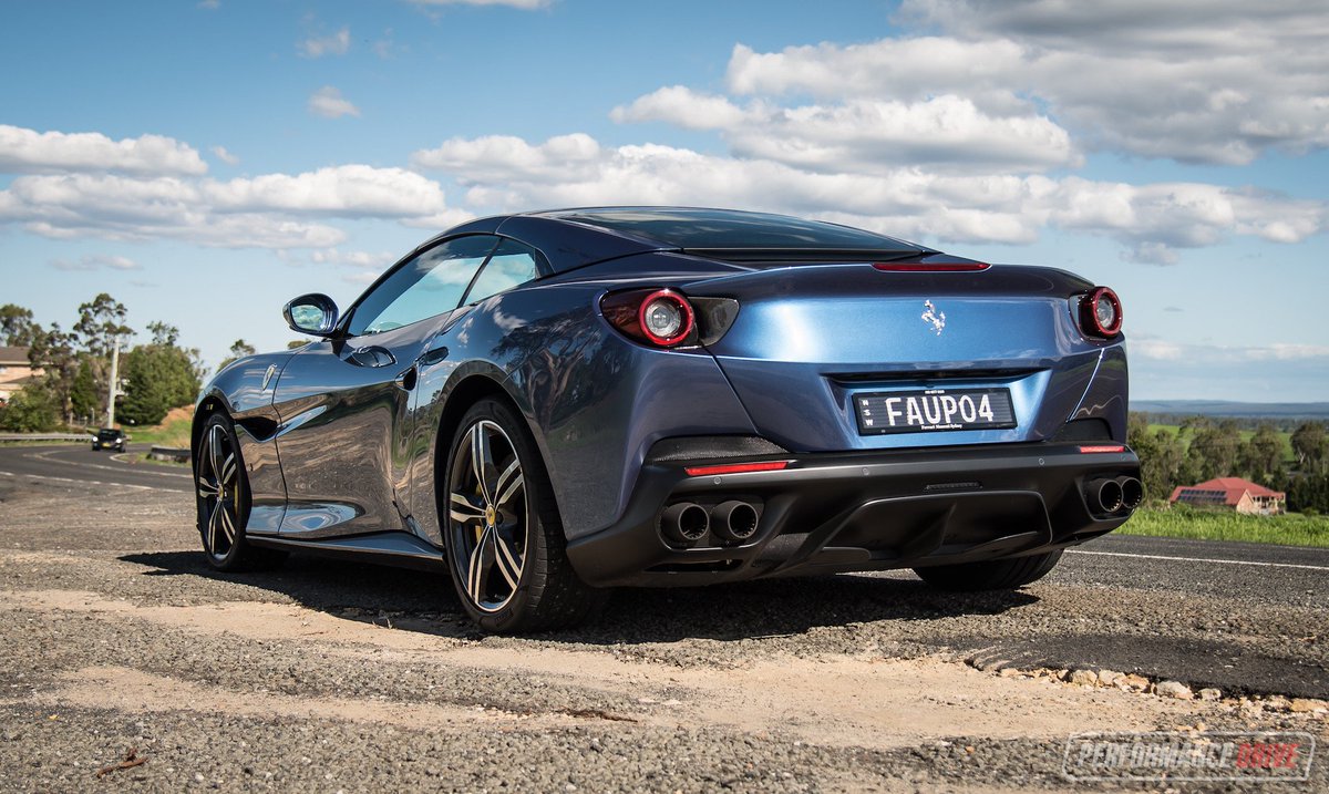 FerrariConnois1's tweet photo. The Ferrari Portofino is a grand touring sports car and has a 0–60 mph time of 3.5 seconds. It is a two-door 2+2 hard top convertible. The car is named after the village of Portofino in northern Italy and the car succeeds the company's previous V8 grand tourer, the California T. https://t.co/yfBsoG0Su4