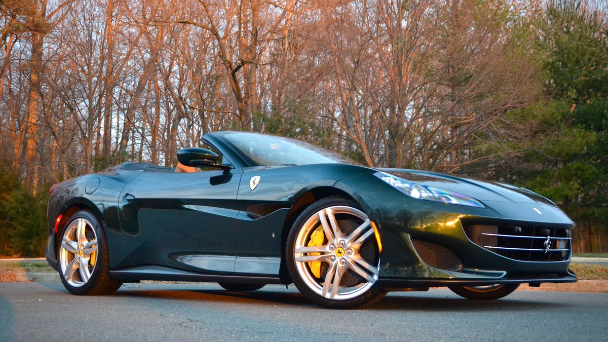 FerrariConnois1's tweet photo. The Ferrari Portofino is a grand touring sports car and has a 0–60 mph time of 3.5 seconds. It is a two-door 2+2 hard top convertible. The car is named after the village of Portofino in northern Italy and the car succeeds the company's previous V8 grand tourer, the California T. https://t.co/yfBsoG0Su4