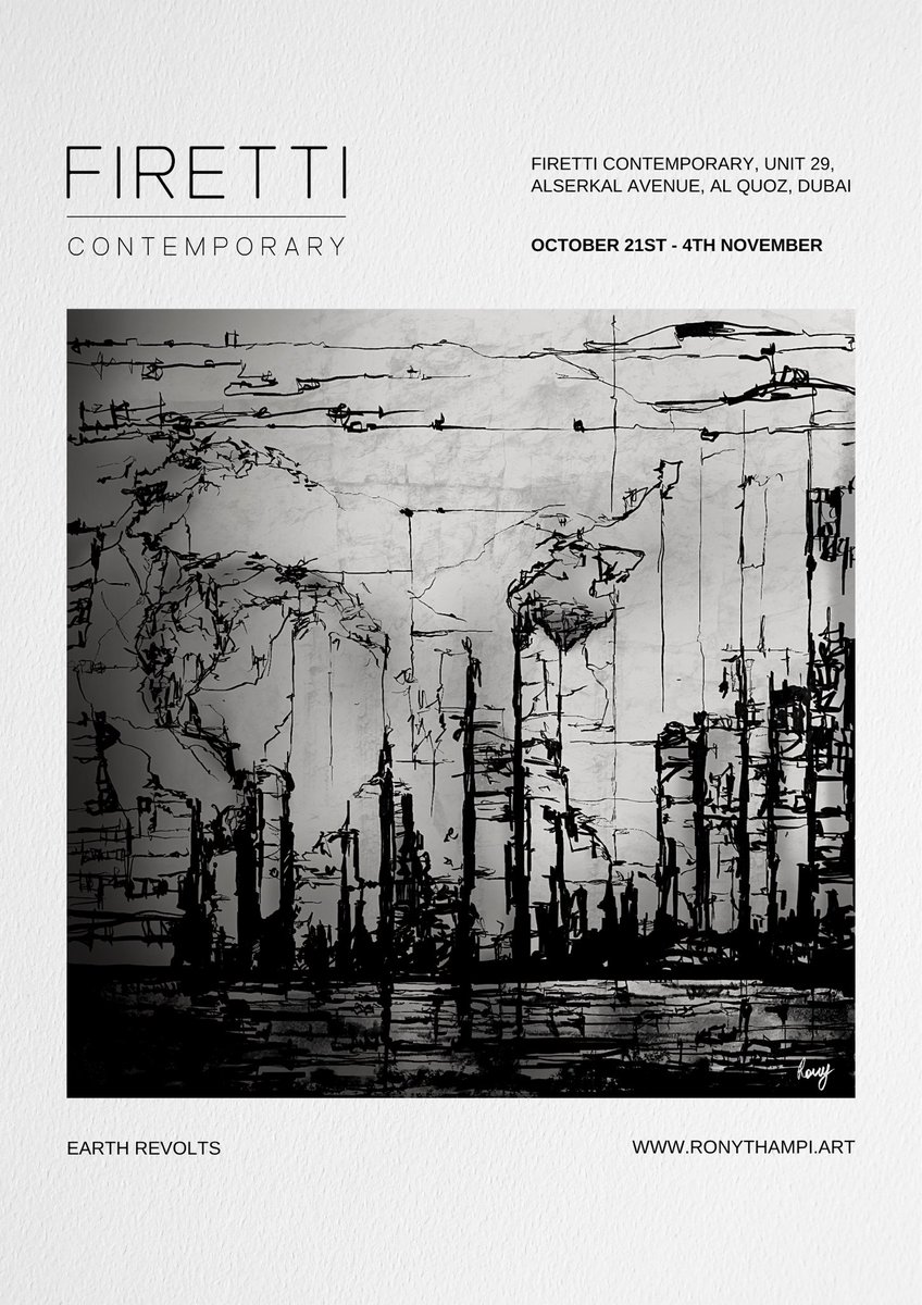 rony_thampi's tweet photo. Exhibiting at Firetti Contemporary from Oct 21st - 4th November.
#ContemporaryArt #exhibition #Dubai #artexhibition https://t.co/FSqJpLRpqZ