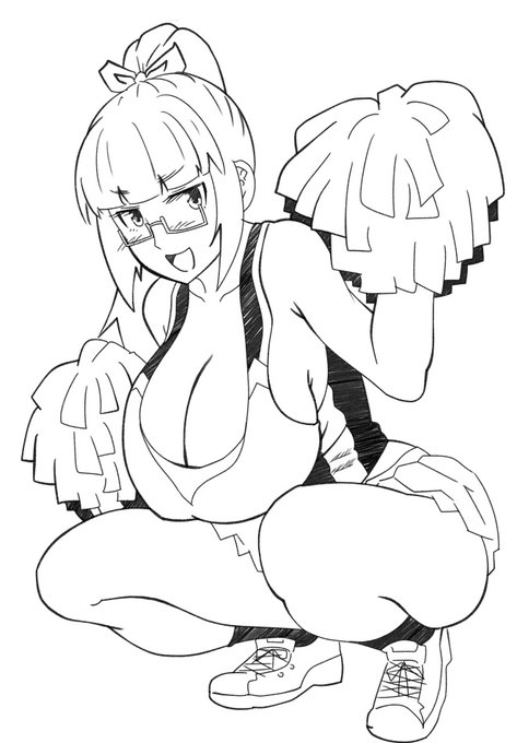 成人チア池袋晶葉です。 