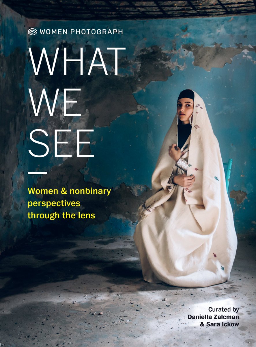 Friends! We are so thrilled to share the cover of our forthcoming book, WHAT WE SEE: Women & nonbinary perspectives through the lens, coming in March 2023! Read more + pre-order your copy now: womenphotograph.com/what-we-see