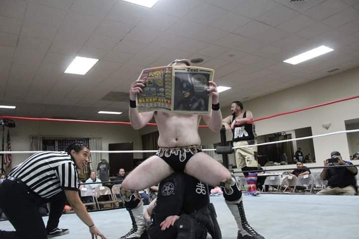 StepdadsWrestle's tweet photo. Finding time to read the newspaper.
@etwct2011 @NotDMorgan
@PLAYBOYjbusta @Picture_Dave
#iwtv #independentwrestling #WWE #aew #ImpactWrestling #wweraw #nwa #gcw #wrestlingopen #aewdynamite #nxt #survivorseries #BeyondWrestling #NortheastWrestling #LimitlessWrestling #2TW https://t.co/tBUUQPfLDQ
