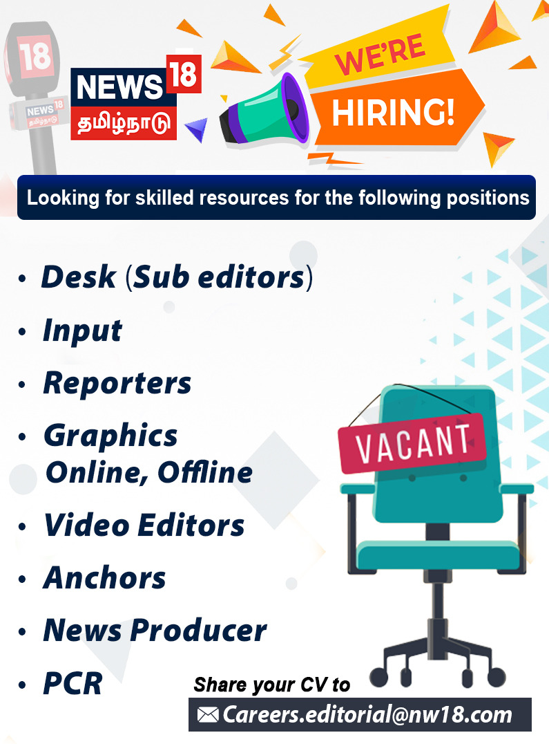 karthickselvaa's tweet photo. Here is an opportunity friends… ⁦@News18TamilNadu⁩ https://t.co/jq2PAb8Pur