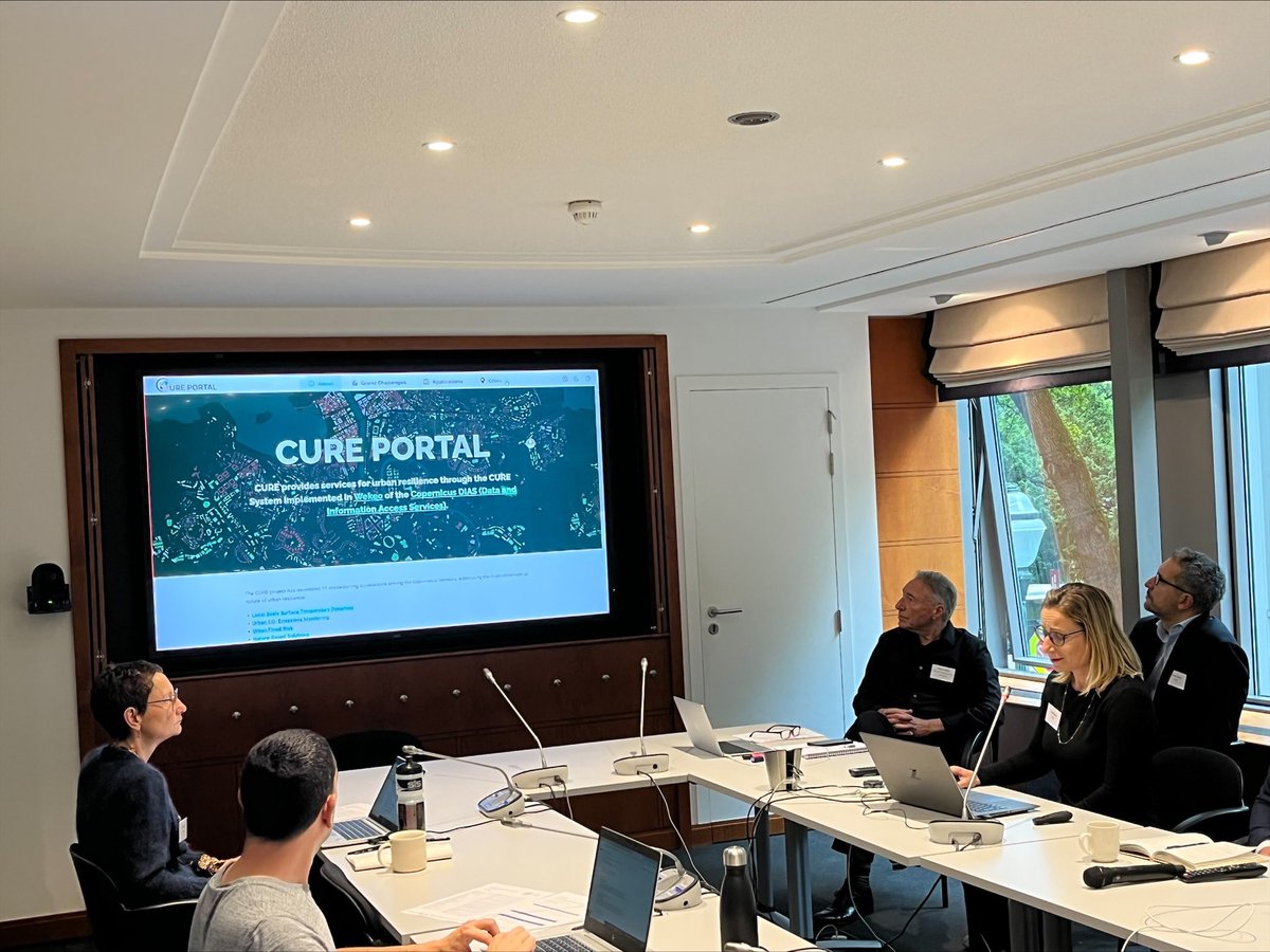 CURE H2020 Project (@h2020cure) on Twitter photo Presenting the CURE #System and #Apps and demonstrating the CURE #Portal that provides local scale #data and products for Berlin, Copenhagen, Sofia, Heraklion, Bristol, Ostrava, Basel, Munich, San Sebastian and Vitoria.
#earthobservation #copernicus #h2020 #space #workshop Presenting the CURE #System and #Apps and demonstrating the CURE #Portal that provides local scale #data and products for Berlin, Copenhagen, Sofia, Heraklion, Bristol, Ostrava, Basel, Munich, San Sebastian and Vitoria.
#earthobservation #copernicus #h2020 #space #workshop