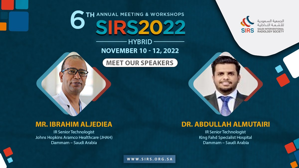 Saudi Interventional Radiology Society tweet media