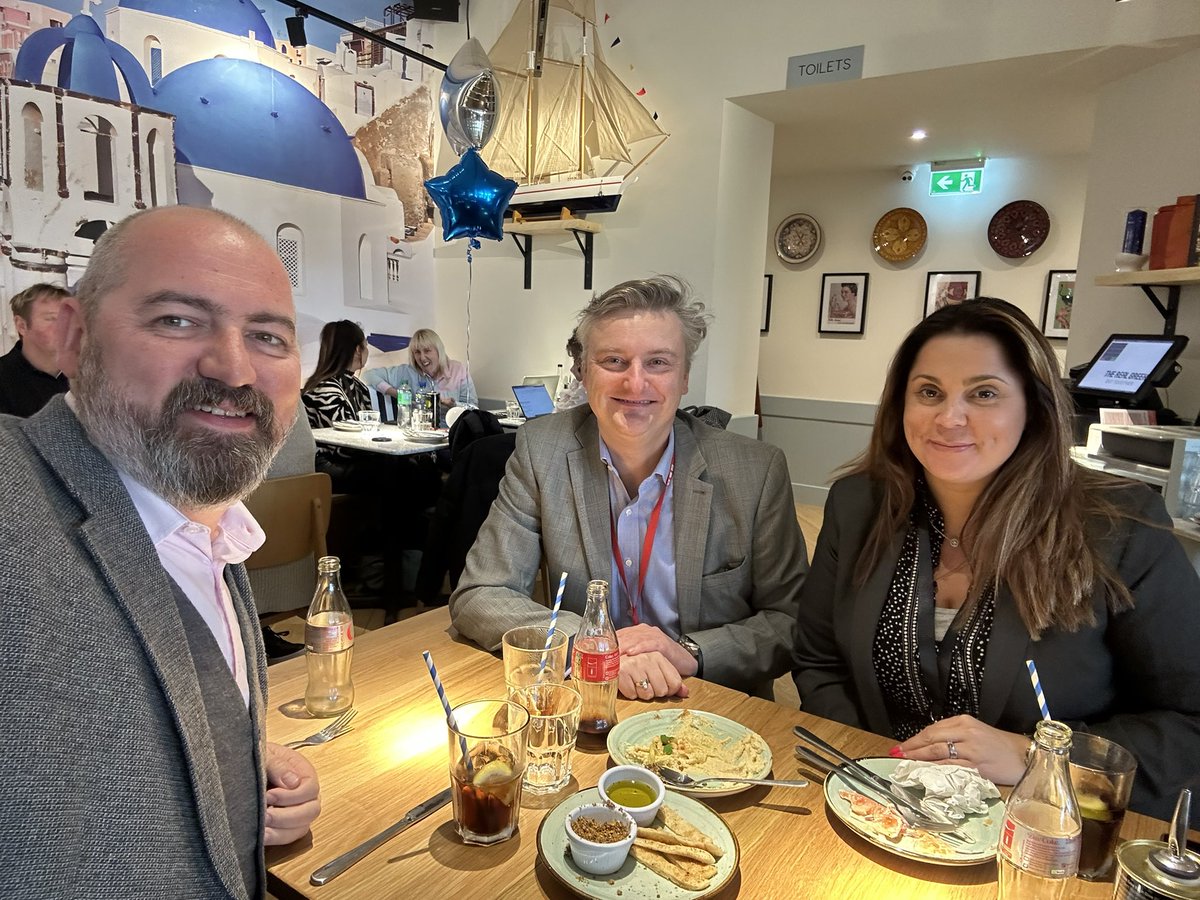 TonyElv's tweet photo. Open today! #TheRealGreek Solihull at @TouchwoodTweets. Excellent lunch and a lovely addition to the #Solihull dining scenes https://t.co/Ipm0VioyyX