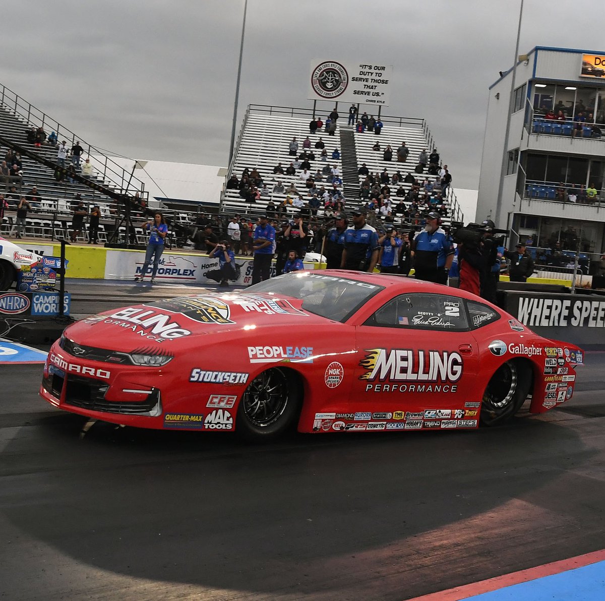 For the ninth time this year, Erica Enders takes home the Wally in @ProStock @NHRA AAA #TexasFallNationals @txmplex Congratulations, Erica!