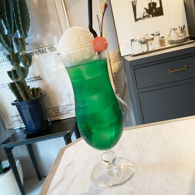 I had a very large melon soda with ice cream and cherries on top🍒😊 https://t.co/wXWXviFVcQ<a href="/tag/love"class="tags"><span>#love</span></a><a href="/tag/loungewear"class="tags"><span>#loungewear</span></a>