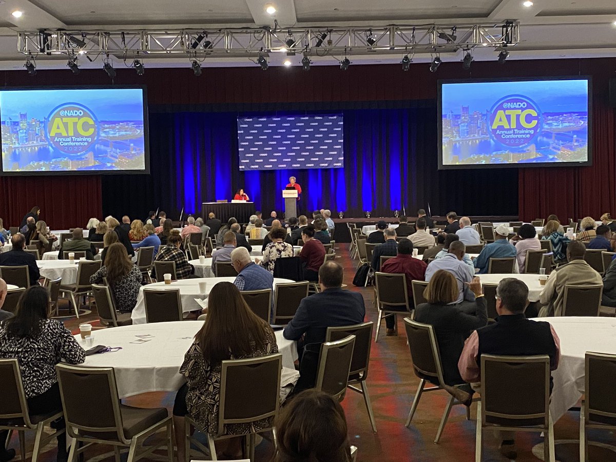 It’s on! Welcome to Pittsburgh and the 2023 <a href="/NADOWeb/">NADO</a> Annual Training Conference. #NADO2022