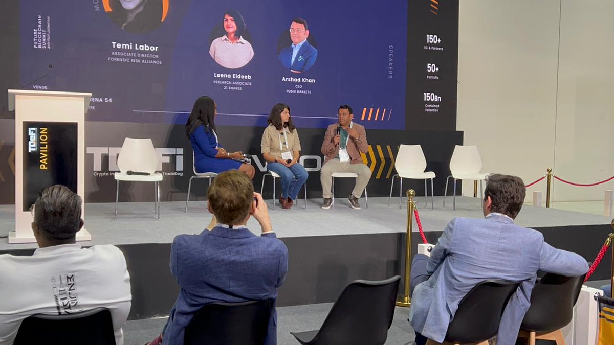 Arshad Khan, CEO Venomex Limited  shared his views on the importance of ring-fencing customer assets in crypto exchanges at the Future Blockchain Summit during Gitex 2022.
Click on the link tinyurl.com/mrynjz9k to watch the full video of the Fireside Chat.
#TDeFiAtGITEX