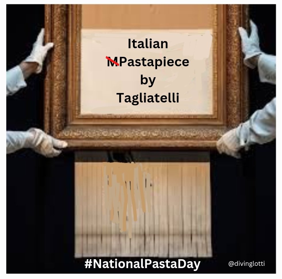 divinglotti's tweet photo. One Minute Brief of the Day:
Create posters to advertise your favourite pasta dishes for #NationalPastaDay @OneMinuteBriefs 🍝🤌 https://t.co/qmyp8dmWax