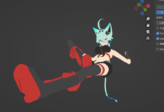 本体大体完成!あとは上着とTEXだけ! 