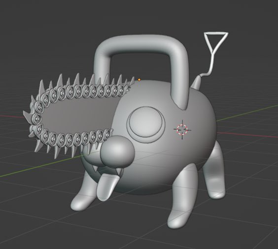 nyaco_lab's tweet photo. ポチタが可愛いので作り始めた…
もふもふにしたい(´=ω=`)

#blender #blender初心者 #blenderart #Blender3d #b3d #3DCG #pochita #ChainsawMan  #チェンソーマン https://t.co/tQP6zpHp1b