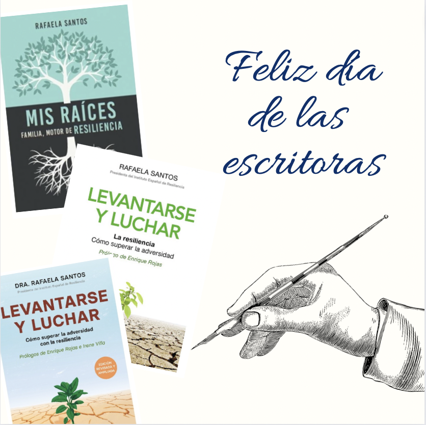 Feliz día a todas las escritoras que nos deleitan con sus obras y nos envuelven con sus palabras. Una felicitación muy especial y cariñosa a nuestra Presidenta, la Dra. <a href="/rafisantosPsi/">Rafi Santos</a>