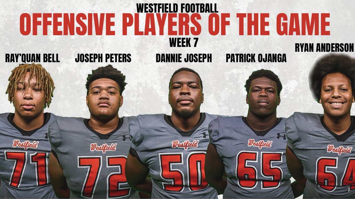 💥Offensive Players of the Week💥 @Lil_pato5 @DannieJoseph12 @onthefieldRyan @RayquanBell @JosephP2024 #TheOnlyWayIsThrough #NOPE