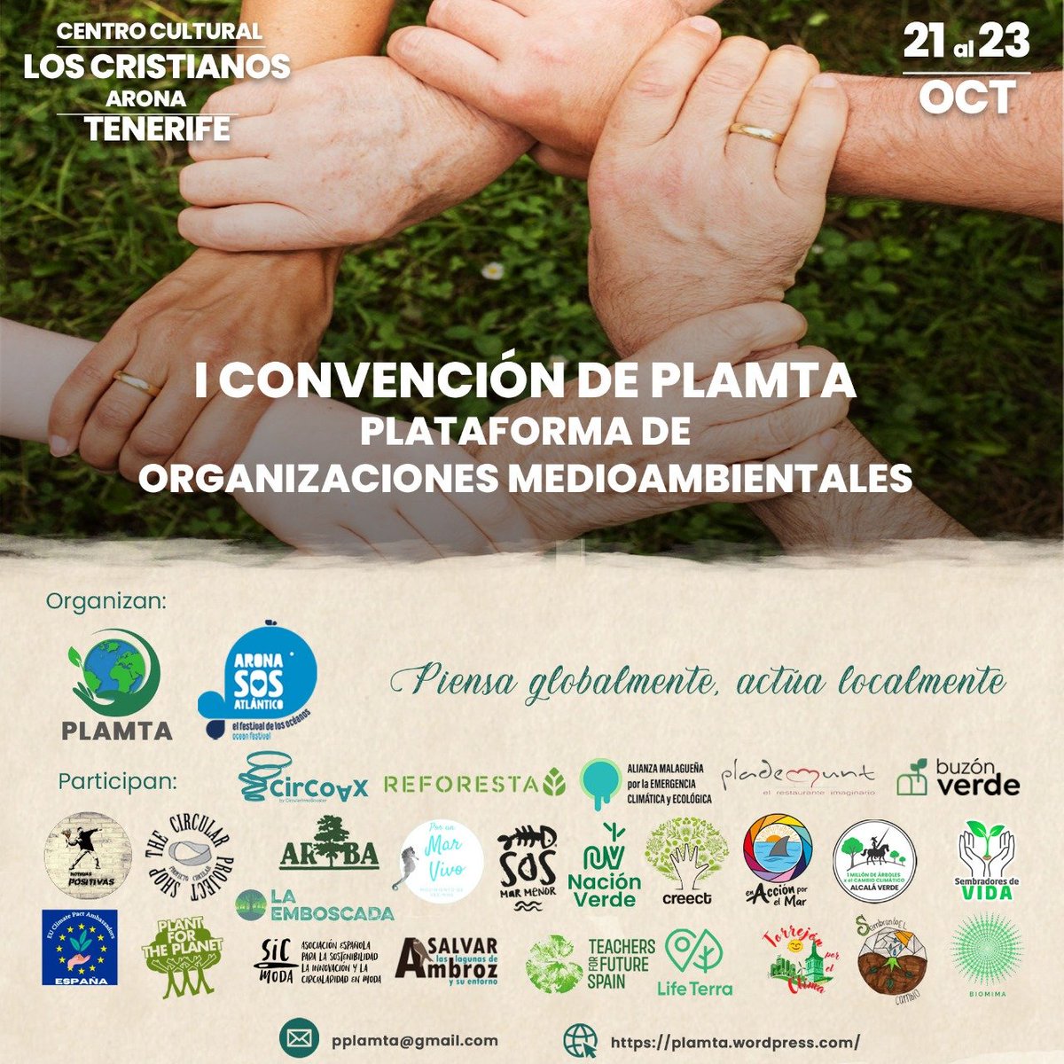 CirCoAx_'s tweet photo. 📢SAVE THE DATE📢
Convención de @pplamta en el marco de @SOSAtlantico para contar la relación entre la #modasostenible y el medio ambiente🪡♻️

@ReawakenProject de #CirCoAX30 participará en el encuentro.

📍Arona
🗓️22/10

✍ https://t.co/oYYmRIT3i7
➕info: https://t.co/OGZGT9aC1d https://t.co/oFkECPoqZc