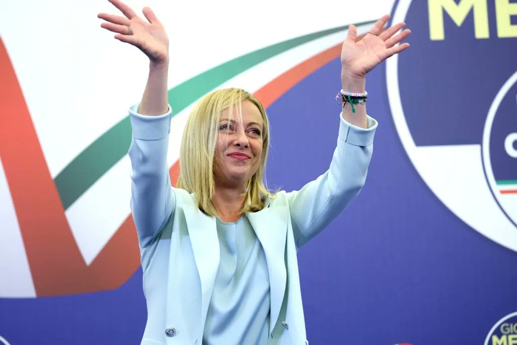 InvestMonitorAI's tweet photo. Italy has elected far-right Giorgia Meloni as its prime minister, and all signs point to her taking a more protectionist stance on FDI.
@viola29 reports.
Read: https://t.co/49anJck7Tk
#ItalianElection #InvestmentNews #Politics https://t.co/tqTYx4VrBG