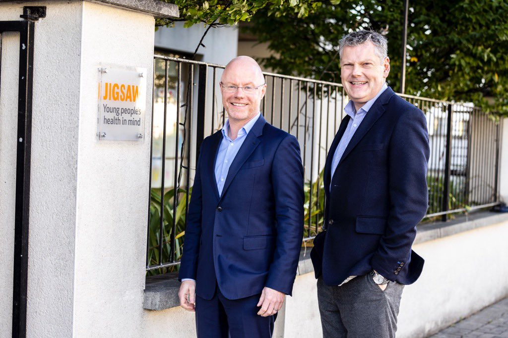 CEO_JigsawYMH's tweet photo. Thank you @DonnellyStephen for officially opening @JigsawYMH in #Wicklow. Great drive by &amp; support from the whole community to achieve a #youthmentalhealth service for #youngpeople in #Wicklow #Bray @hse_ymh https://t.co/tAk5xiJ9LD