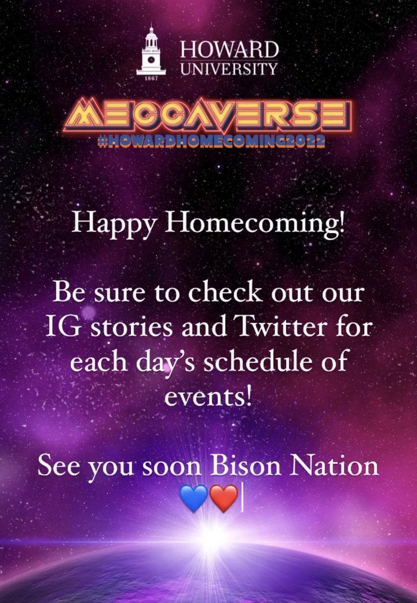 HowardU's tweet photo. #HUHC22 https://t.co/65k0j8CfmL