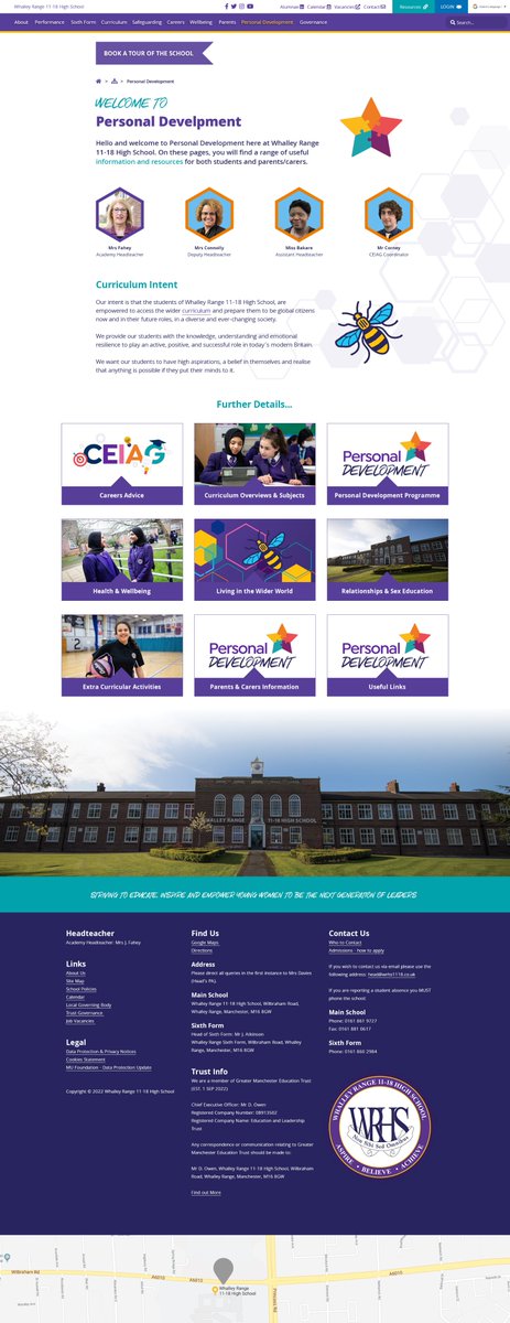 ataylorwebdev's tweet image. Mockup for a new-look Personal Development section on the @wrhs1118 website, with a full reskin to follow
#webdev #webdesign #webdesigner #webdevelopment #webdeveloper #websitedesign #websitedevelopment #schoolwebsite #branding #contentstrategy