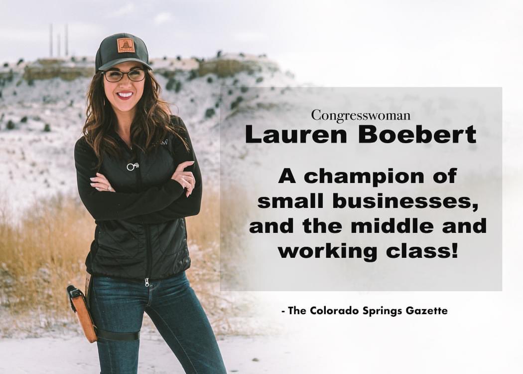 laurenboebert's tweet photo. Ballots start heading your way today. I love being your Representative and I would appreciate your vote! https://t.co/8VPA1xVHT4