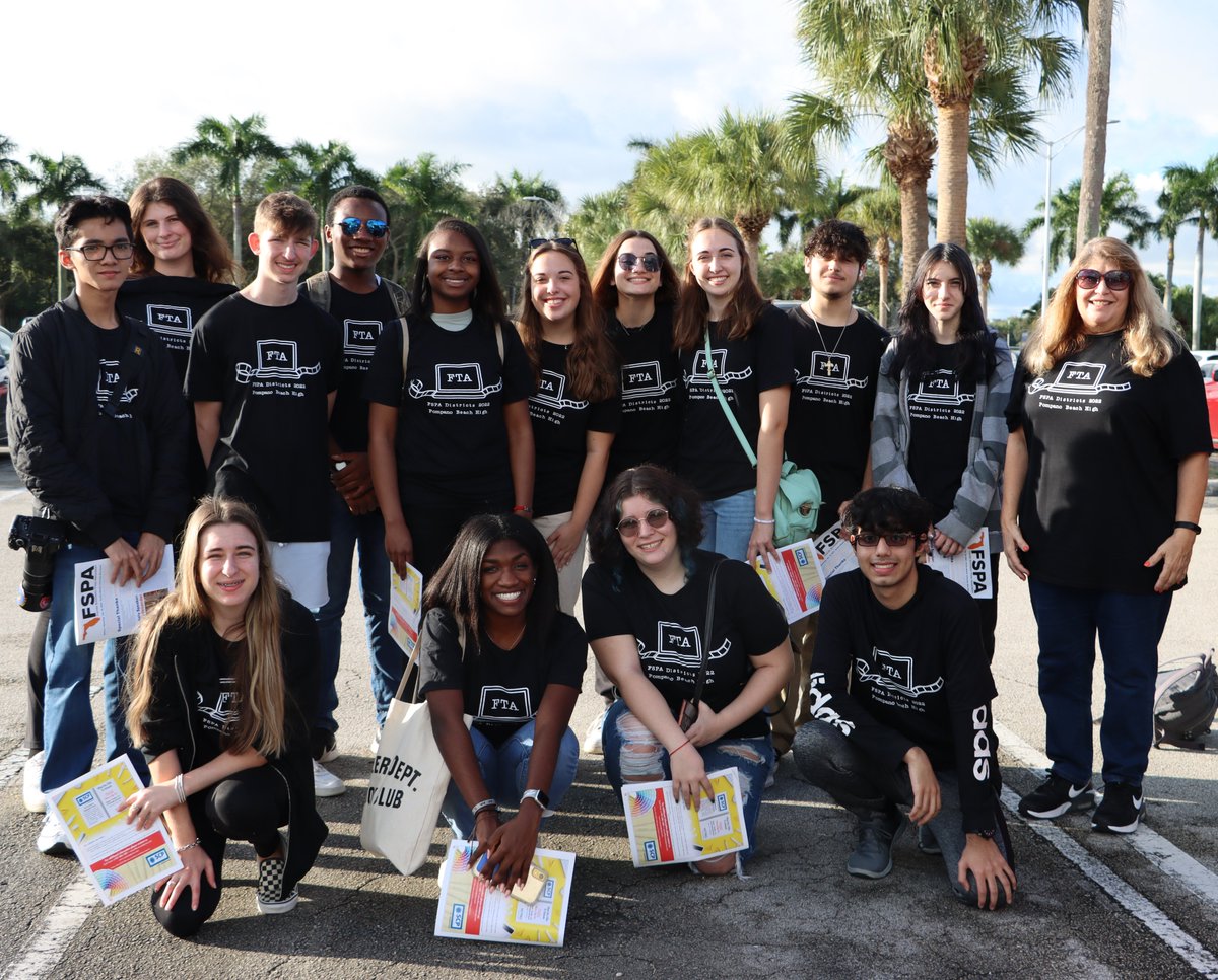 Congratulations the Film and Tech Association and PTVI students for winning 11 Awards at the Florida Scholastic Press Association District Conference this weekend.