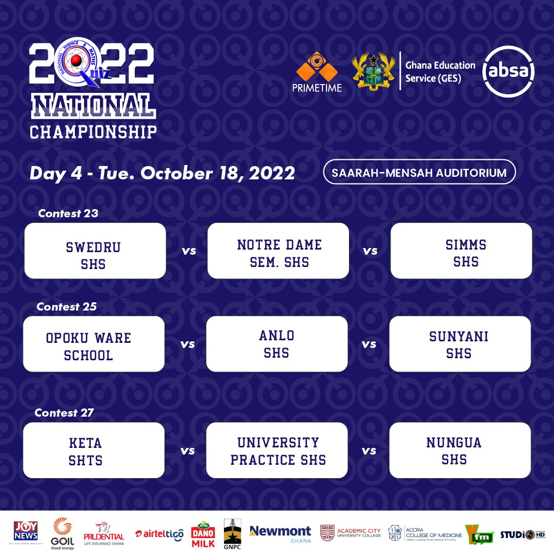 KetaSHS's tweet photo. Retweet when you see it. #NSMQ2022 #DzoLali🦅 https://t.co/fNckEQvoMm