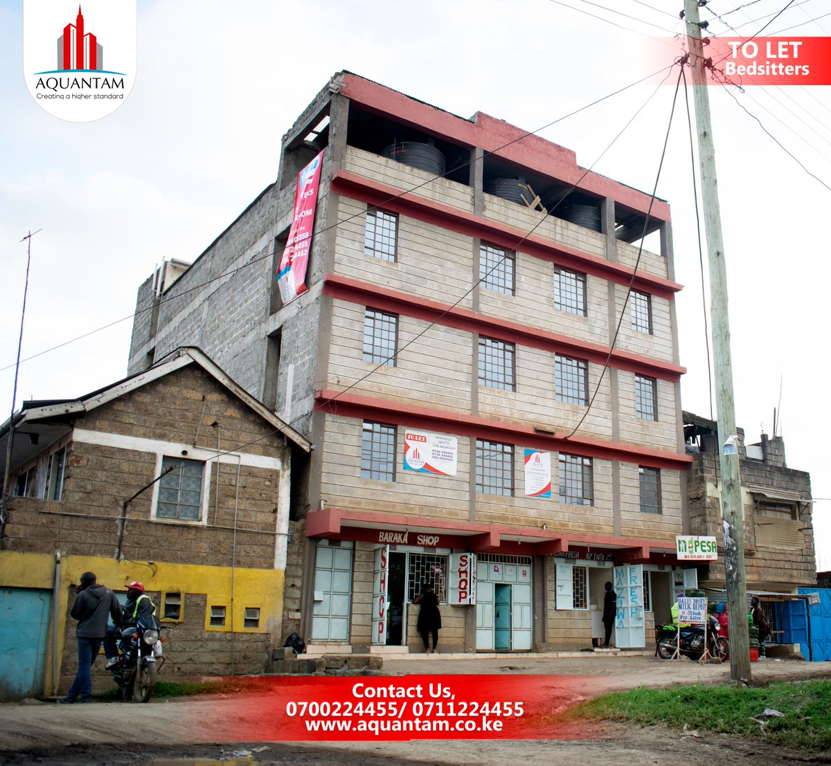 AquantamGroup's tweet photo. Check out these Affordable bedsitters For Rent in Githurai 45 for kes 6,000 per month
To Let/ View ☎️ 0700 224455/ 0711224455

Location:
Githurai Kimbo
#Eastleigh #AdenDuale #Orengo #Appointments #4Billion #Bedsitters #Propertymanagement #Realestateagents #Realtor #Githurai https://t.co/ecf8KukTky