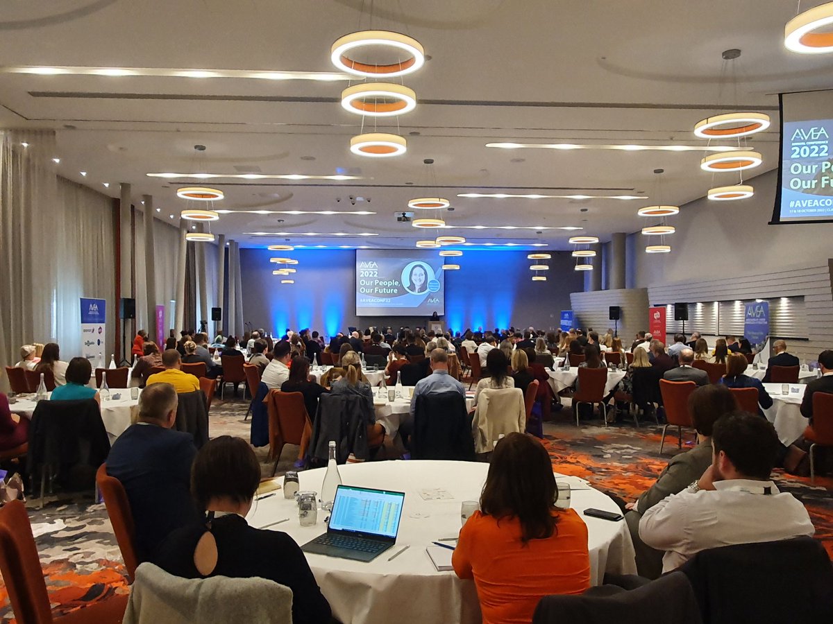traceyflinter's tweet photo. Full House @ClaytonWhitesH for the #AVEACONF22 listening to Minister Catherine Martin speak about the future &amp; importance of the industry in 🇮🇪 https://t.co/wPpRshQPrS
