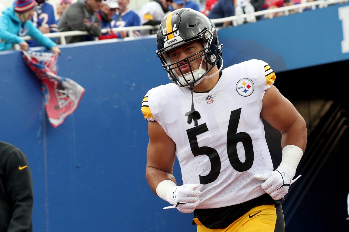 CBSSports's tweet photo. Most sacks in the NFL this season: 

Alex Highsmith: 6.5
6 others tied with 6 https://t.co/MQX2OIFXVc