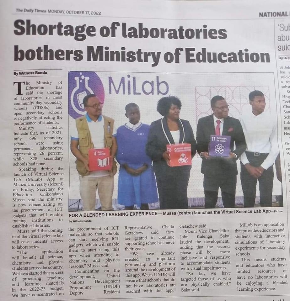 Ministry Of Education, Malawi tweet media