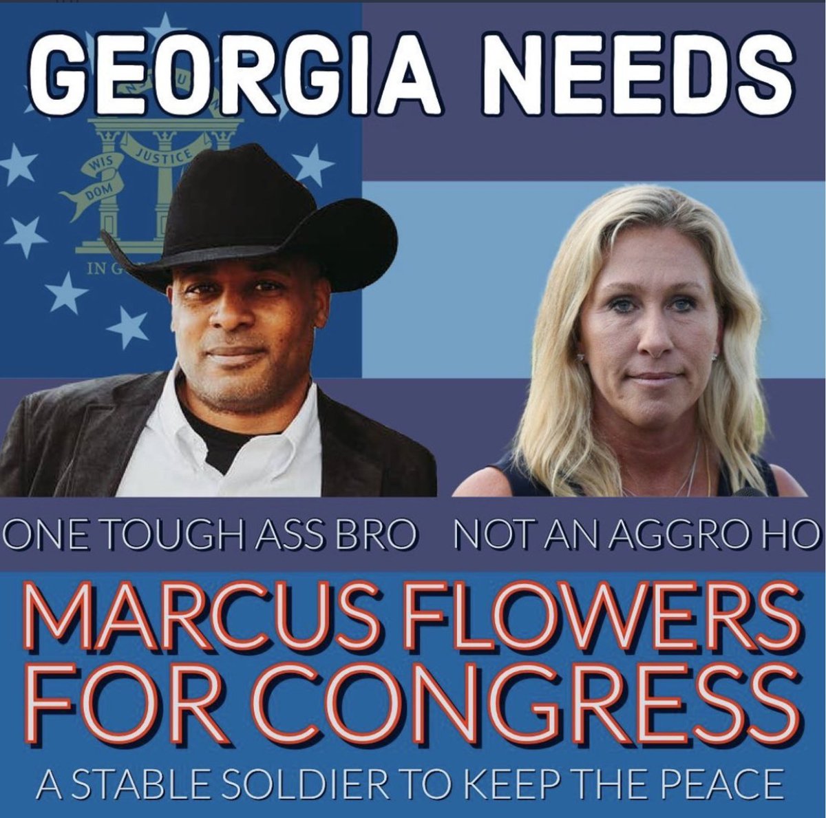 1shermoore's tweet photo. EARLY VOTING BEGINS TODAY GEORGIA.🍑
Get off your asses and vote.
#WeAimHigher #EqualityJusticeFreedomDemocracy
#VoteWisely #VoteBlue #GeorgiaStrong #Resisters https://t.co/3TLmtVYHWF