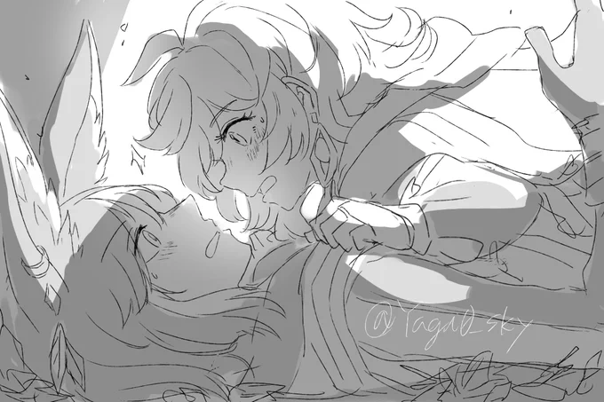 ※コレティナ(ティナコレ?)匂わせ落書き

こういう可愛い師弟は永遠に見ていたいし空気を読めない大マハマトラをそっと添えておきたい(私がたのしい)

3枚目はオマケ 
