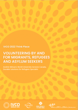 WUSC - EUMC (@worlduniservice) on Twitter photo 🤝 Engaging refugees in volunteering programs
💡 Supporting refugee-led initiatives
In this #IVCO2022 Think Piece, our <a href="/menard_andree/">Andree Menard</a> explores the role that the #VolunteeringForDevelopment sector can play in responding to the global #refugee crisis. forum-ids.org/volunteering-b… 🤝 Engaging refugees in volunteering programs
💡 Supporting refugee-led initiatives
In this #IVCO2022 Think Piece, our <a href="/menard_andree/">Andree Menard</a> explores the role that the #VolunteeringForDevelopment sector can play in responding to the global #refugee crisis. forum-ids.org/volunteering-b…
