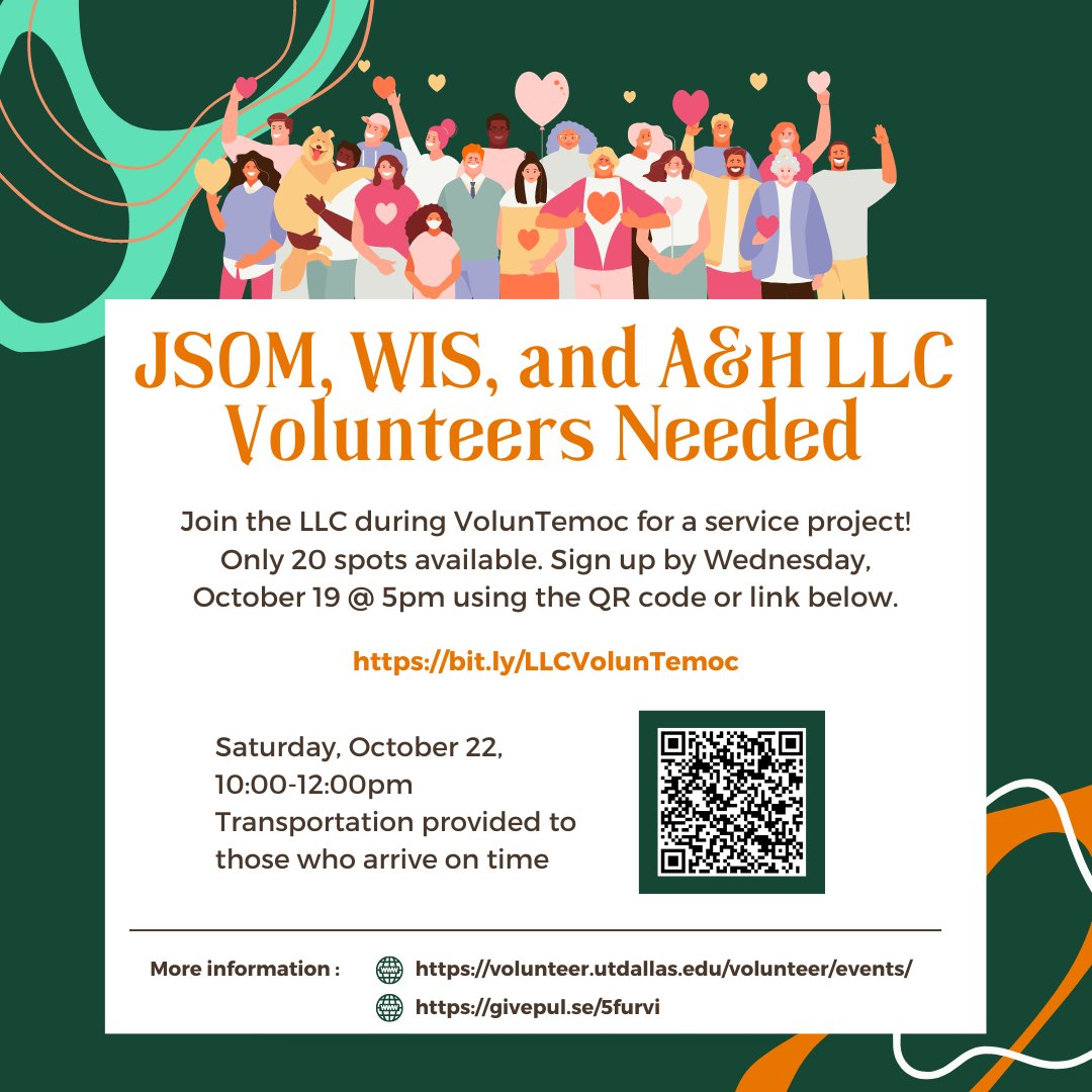 UTDLLC's tweet photo. ⚠️ EVENT ALERT ⚠️ pt. 2/2
Turn on post notifications ⏰ so you never miss a reminder!
#utdllc #utdallas #whoosh #temoc #utd #UTD #llc #livinglearningcommunities #events https://t.co/XZEFnjUnIZ