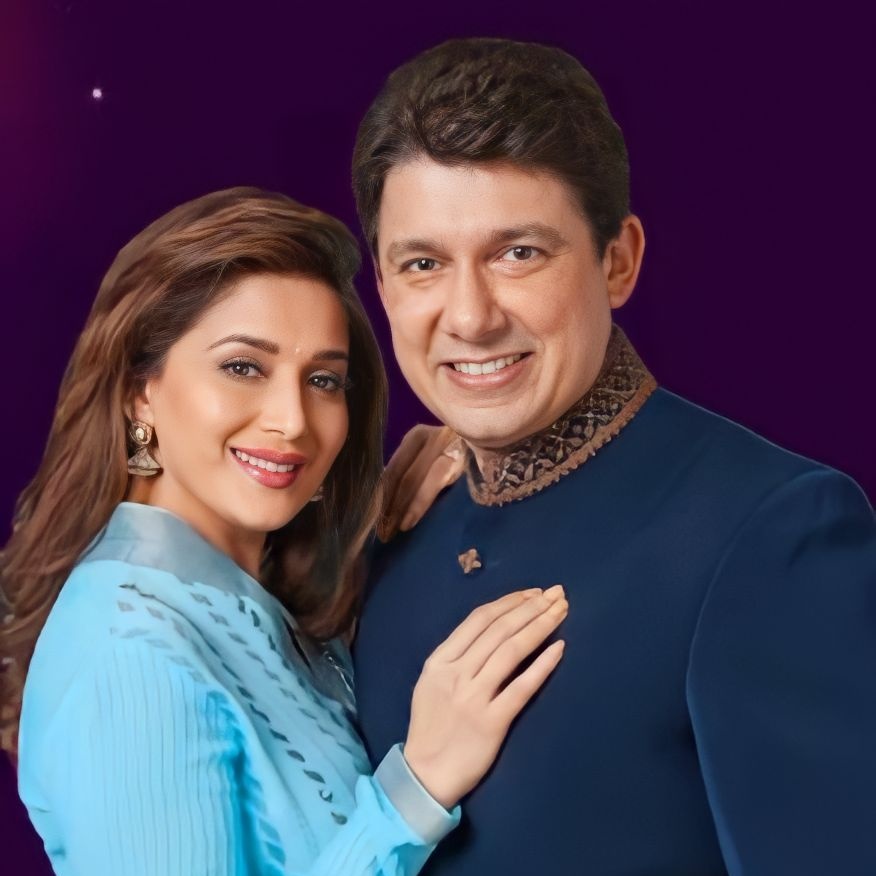 iam_rhiza's tweet photo. Permission to use your picture Mam and Sir 😁 #NewProfilePic #MyIdealCouple #FanPH May the Lord give me someone like yours @MadhuriDixit  Mam🙏☺️ in His👆 perfect time. https://t.co/LtM6K8zy6P