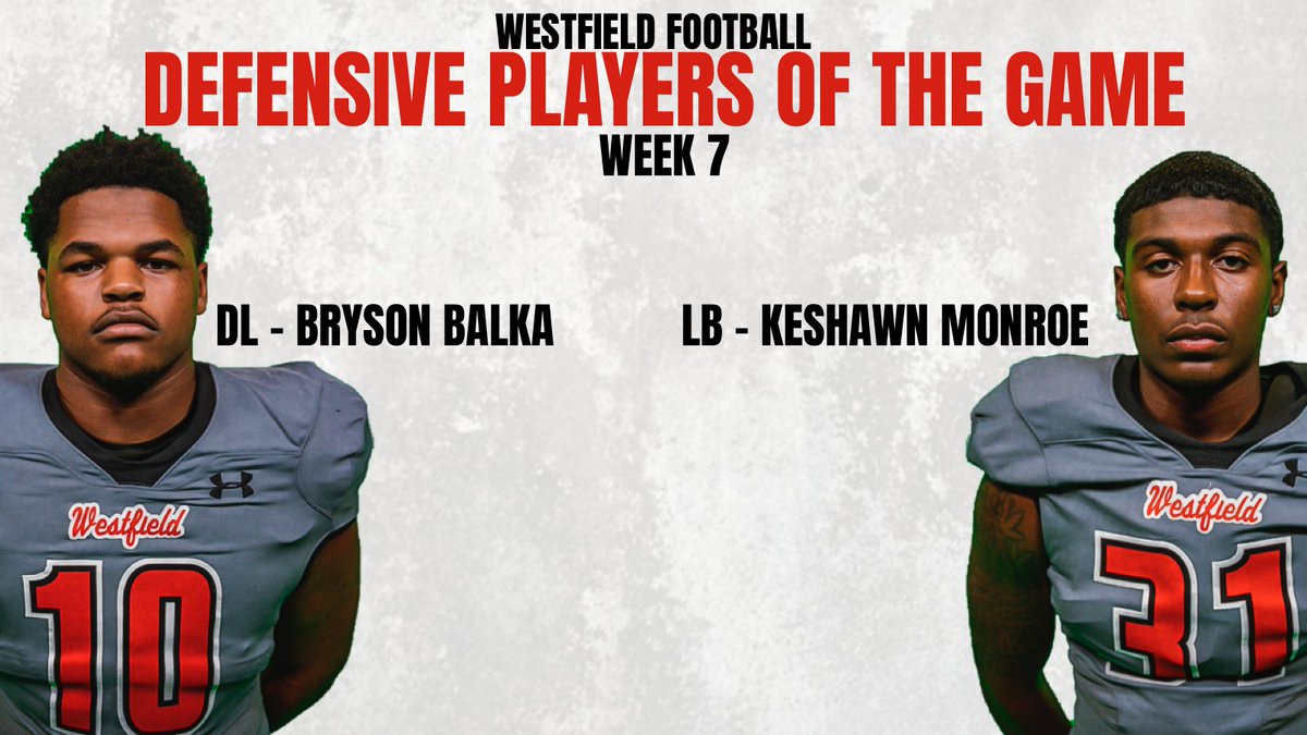 🔥Defensive Players of the Week🔥 @BrysonBalka2024 @Show_Out8 #TheOnlyWayIsThrough #NeverLoseSight