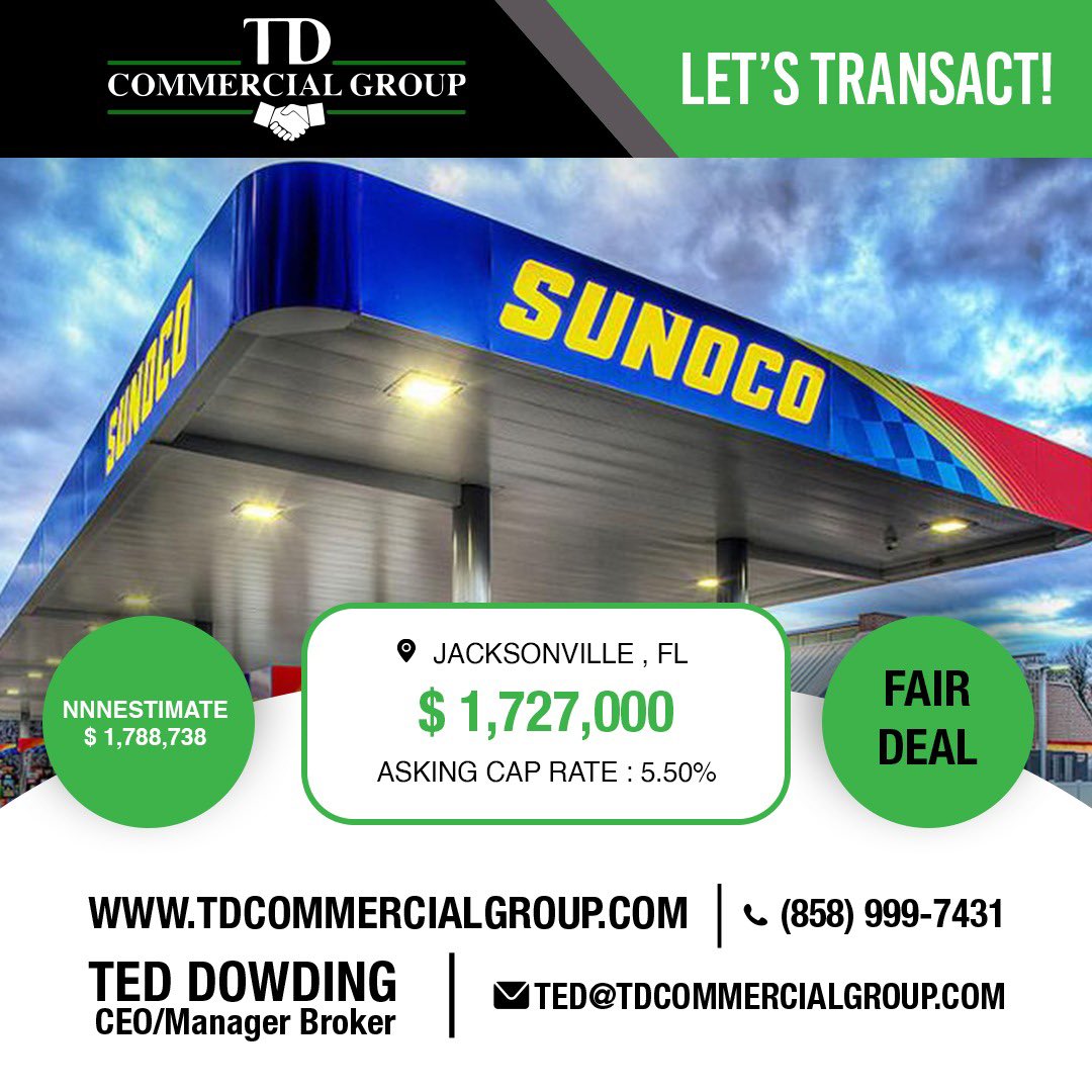 NetLeaseDeals's tweet photo. #nnndeals #nnnlease #commercialproperty #commercialrealestate #Passivelncome https://t.co/Il8d9p2TJC