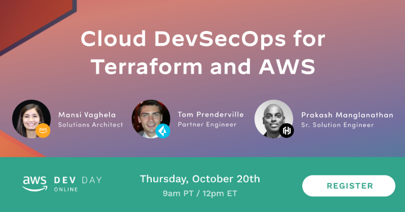 bridgecrewio's tweet photo. Automate your AWS security with Terraform infrastructure as code. 💫
