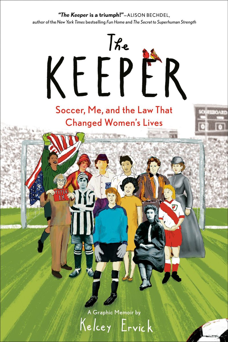 SOLRAD_mag's tweet photo. Today on SOLRAD, Nora Hickey and Amaris Ketcham review THE KEEPER. Kelcey Ervick's autobio graphic novel about the Impact of Title IX
https://t.co/PoWBo9Scy7 https://t.co/vuqTCbmmHj
