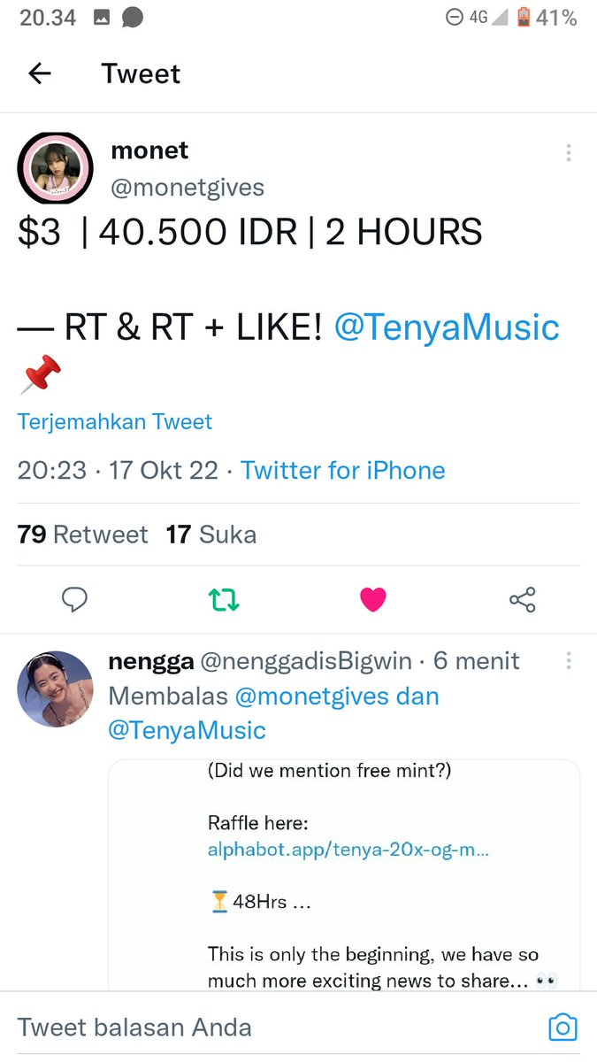 Azelrian's tweet photo. @monetgives @TenyaMusic Done https://t.co/Ve3SGCRVZH