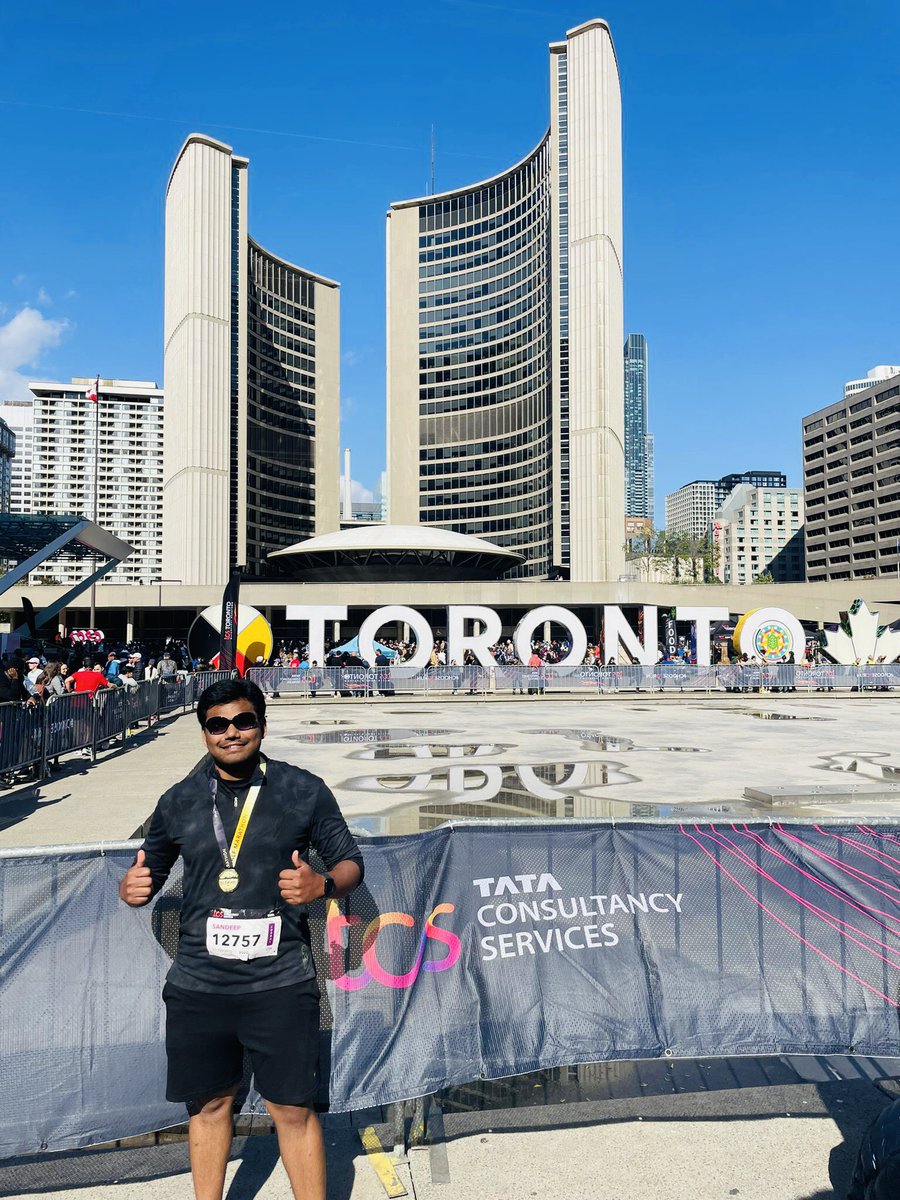 sandeep319's tweet photo. Mission accomplished. I am a half marathoner now! https://t.co/Oy3WEybeqA