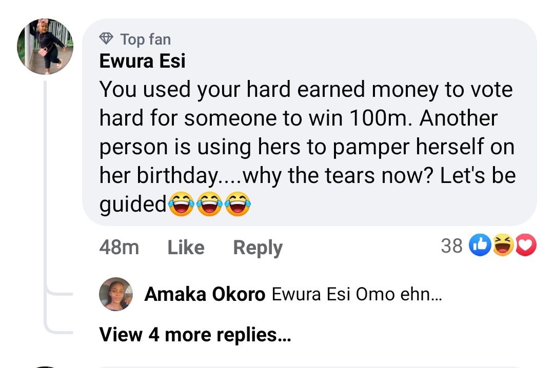 FB choose VAWULANCE 🤭😂😂

BEAUTY TUKURA WEEK
ITGIRL BEAUTY TUKURA
#4DaysToStriking25