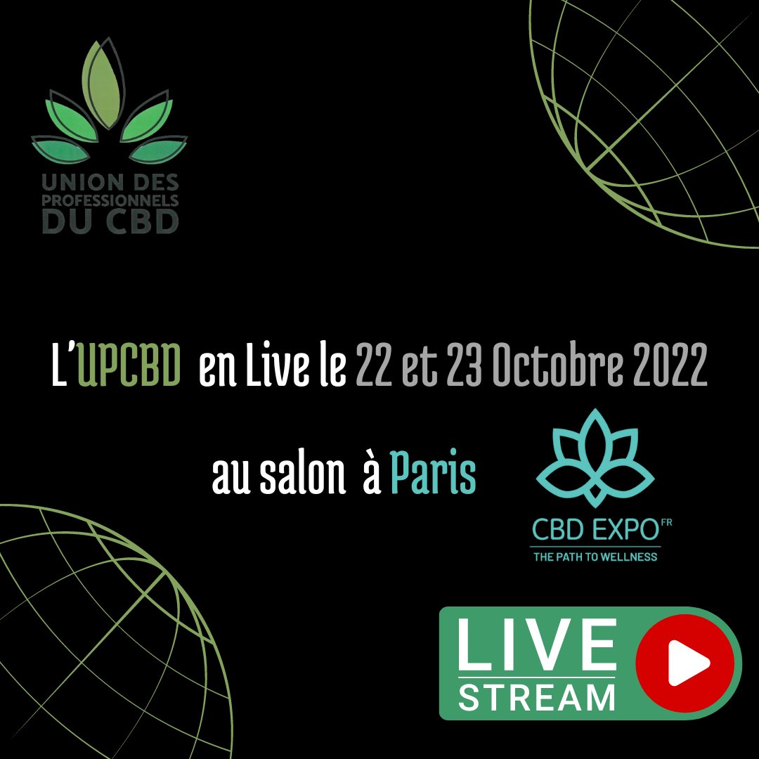 UPCBDfr's tweet photo. 📆  Avez-vous noté dans votre agenda le CBD EXPO du 22 et 23 octobre 2022 à Paris?

📢  L'UPCBD fera un live durant les deux jours du salon.

🔗 Le lien du Live sera communiqué vendredi.

#upcbd #cbdexpo  #communitycbd #promotioncbd #cannabinoïdes #professionelscbd  #partages https://t.co/UBAeoQhPMO